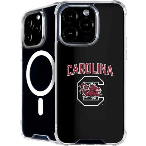 University of South Carolina Athletic Text & Logo iPhone 16 Pro MagSafe Case